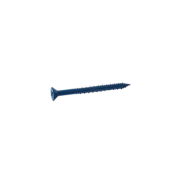 Concrete Screw, 1/4" Dia., Flat Head 100 PK